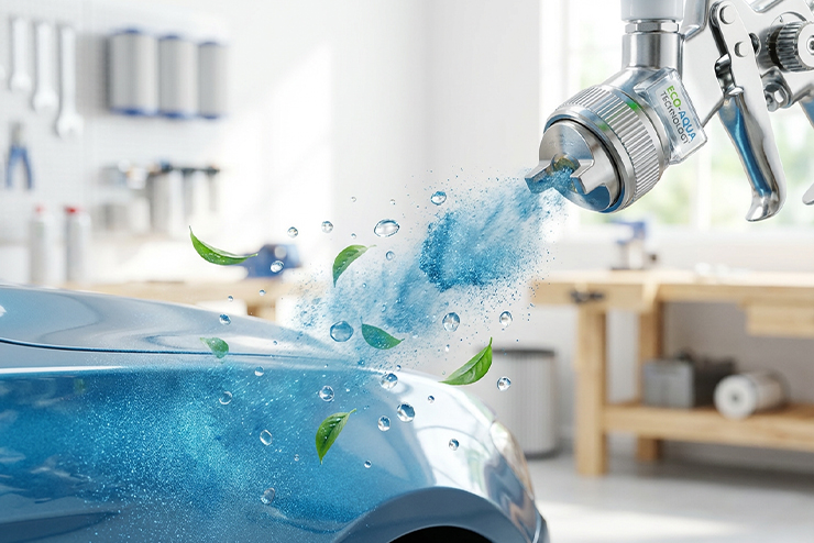 Why Waterborne Refinish Paint Is the Future of Sustainable Auto Repair