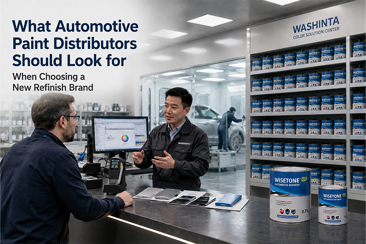 What Automotive Paint Distributors Should Look for When Choosing a New Refinish Brand
